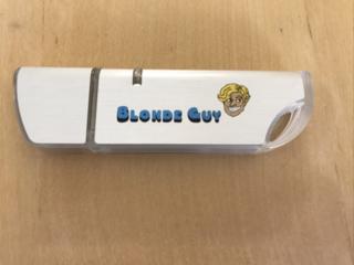 Blonde Guy USB thumb drive